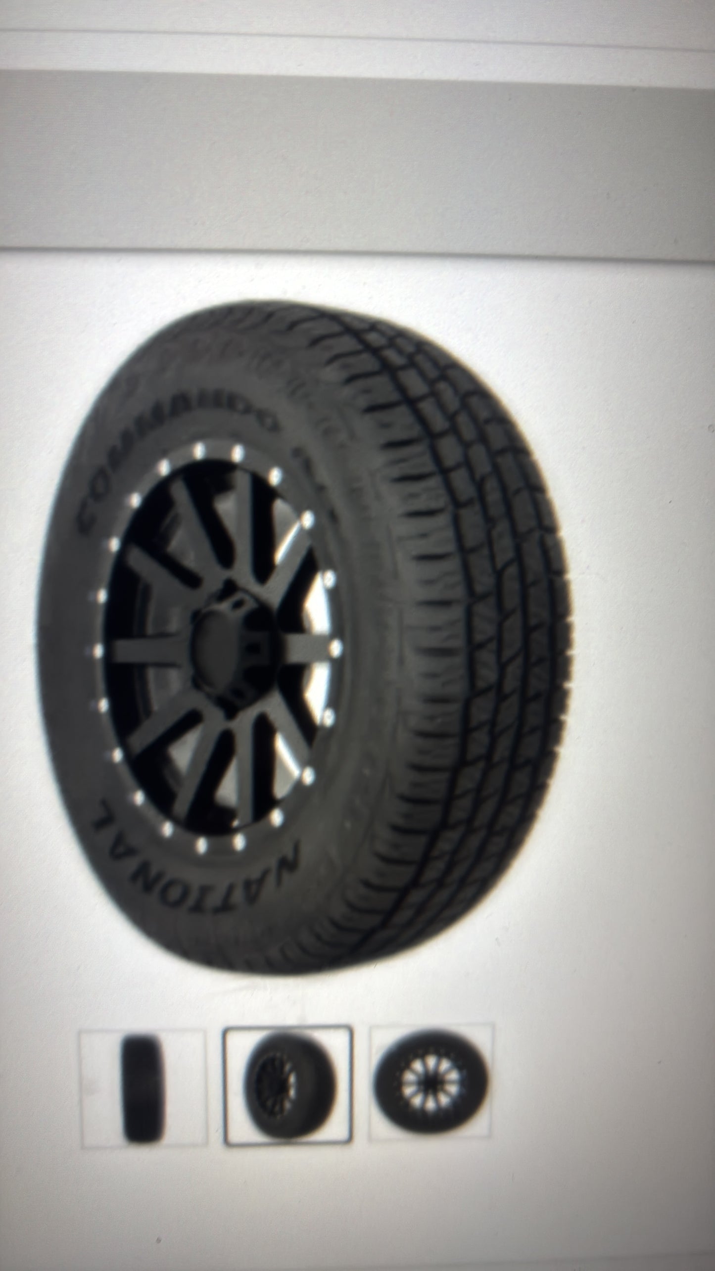 New tire P245-75-16